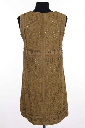 Robe Vanessa Bruno Kaki en Viscose