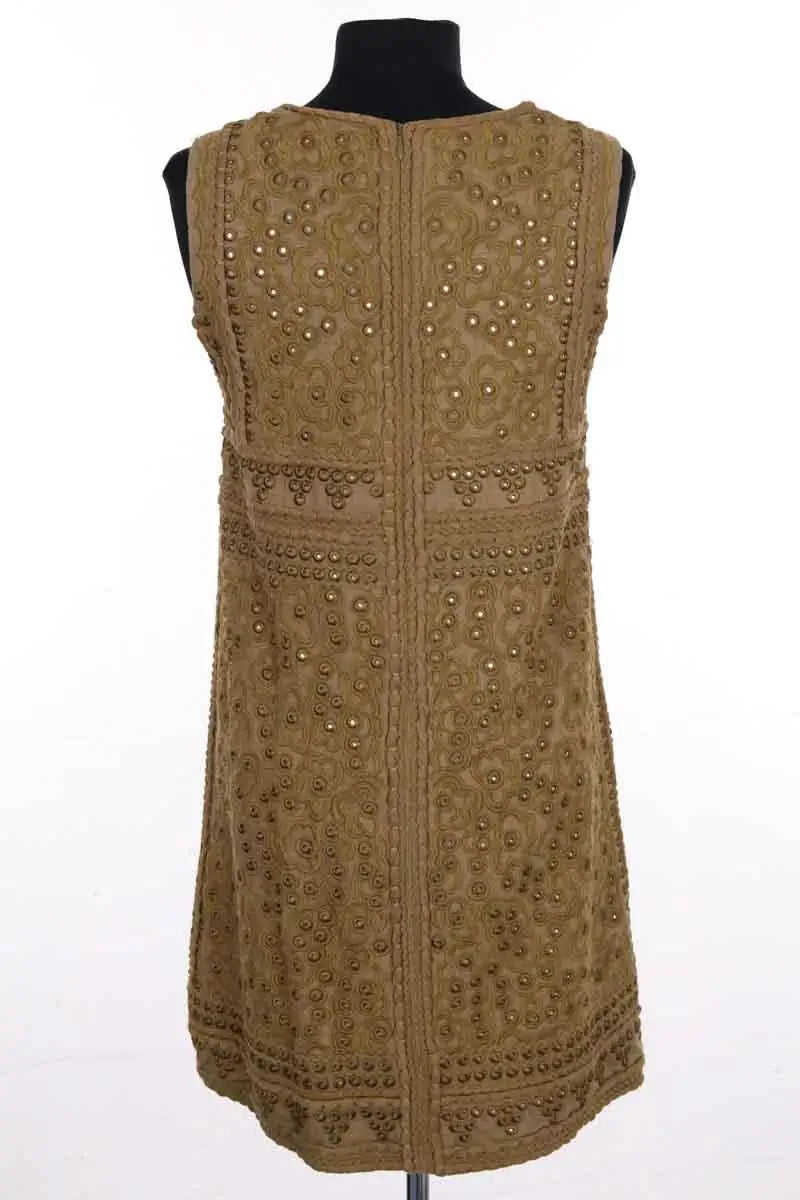 Robe Vanessa Bruno Kaki en Viscose