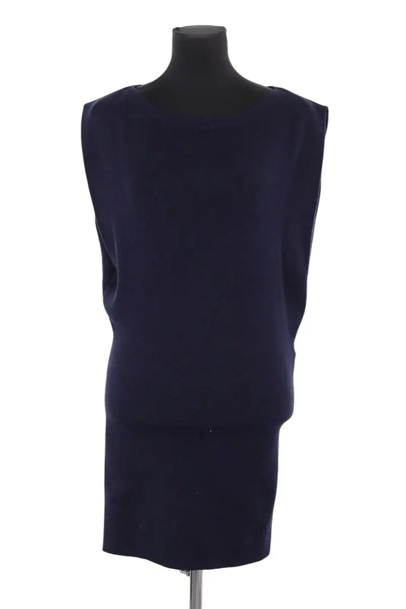Robe Vanessa Bruno Marine en Laine, taille XS - Seconde Main