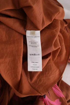 Robe Vanessa Bruno Marron en Coton