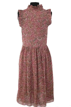 Robe Vanessa Bruno Marron en Soie