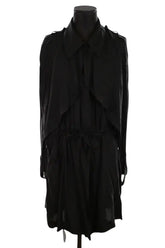 Robe Vanessa Bruno Noir en Synthétique, taille M - Seconde Main