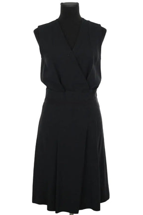 Robe Vanessa Bruno Noir en Synthétique, taille S - Seconde Main