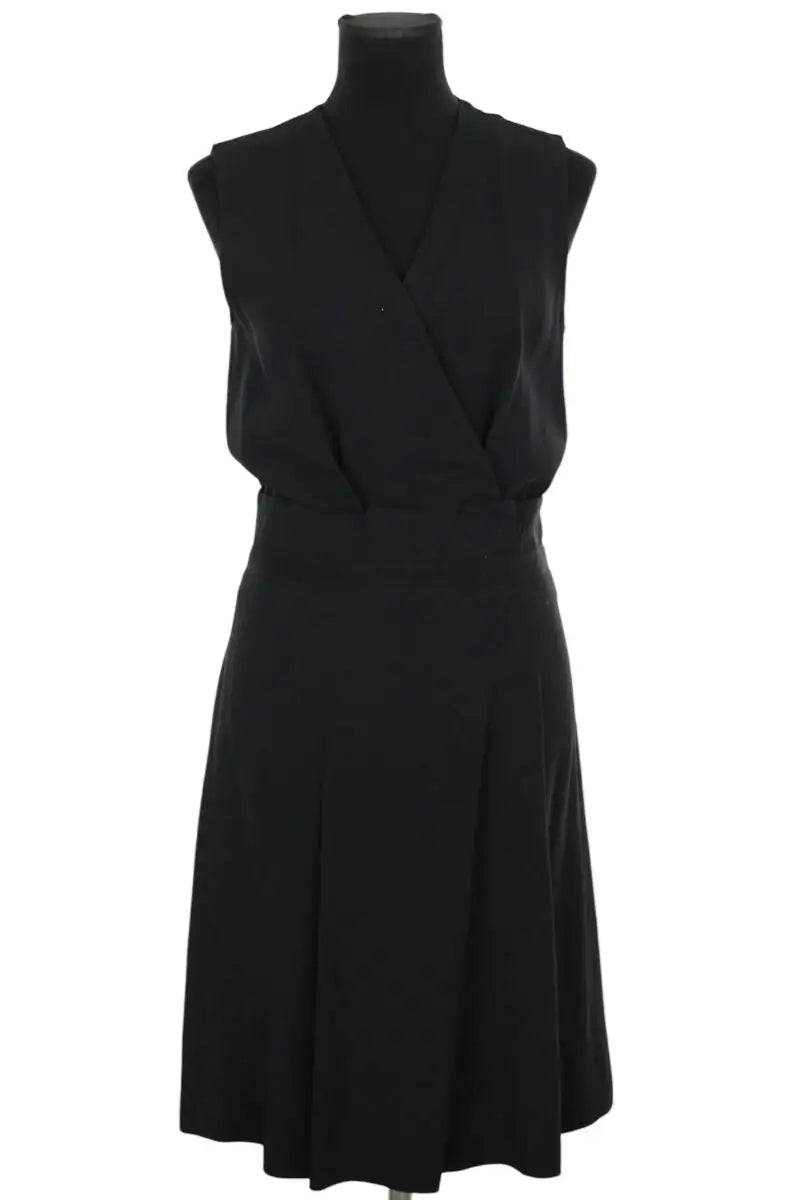 Robe Vanessa Bruno Noir en Synthétique, taille S - Seconde Main