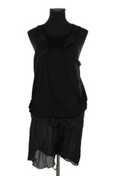 Robe Vanessa Bruno Noir en Viscose, taille M - Seconde Main