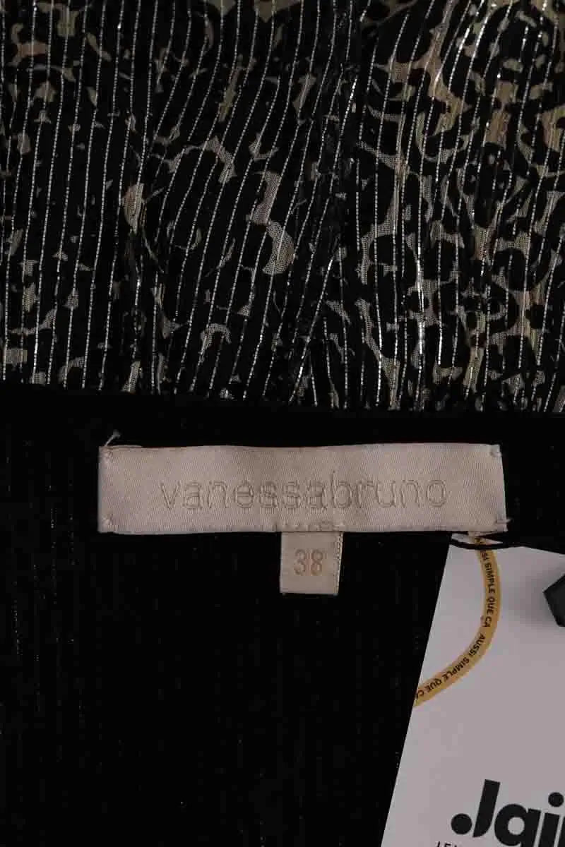 Robe Vanessa Bruno Noir en Viscose