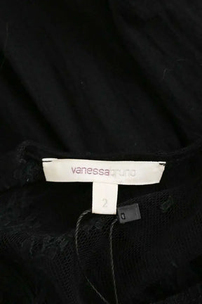 Robe Vanessa Bruno Noir en Viscose