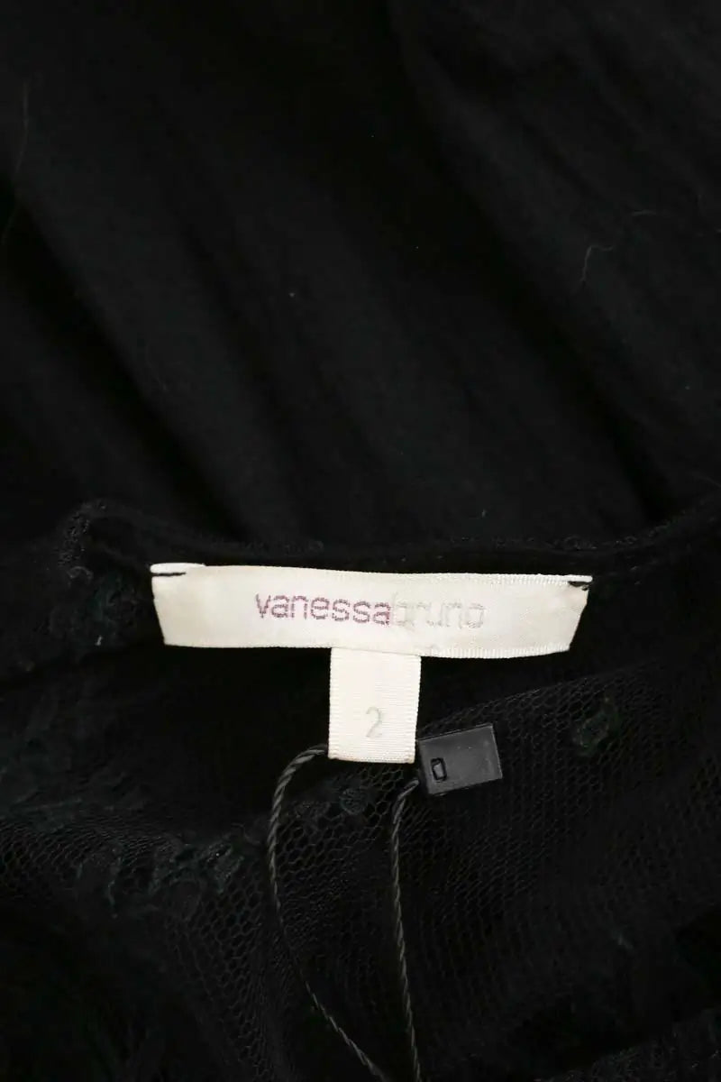 Robe Vanessa Bruno Noir en Viscose