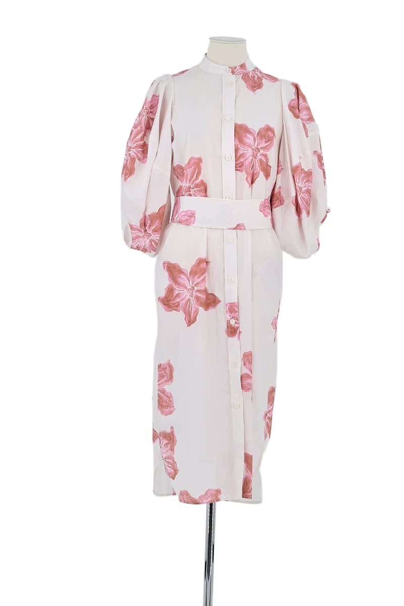 Robe Vanessa Bruno Rose en Coton, taille S - Seconde Main