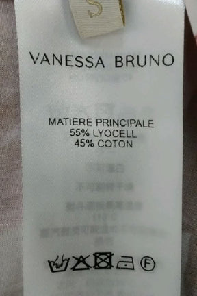Robe Vanessa Bruno Rose en Coton