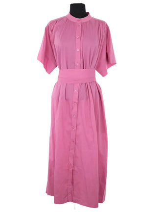 Robe Vanessa Bruno Rose en Coton, taille TU - Seconde Main