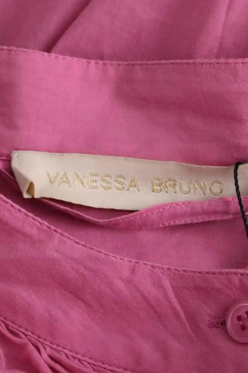Robe Vanessa Bruno Rose en Coton