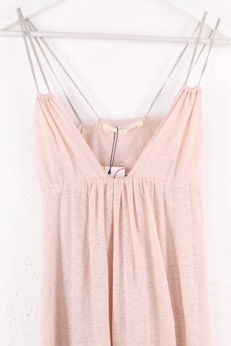 Robe Vanessa Bruno Rose en Lin