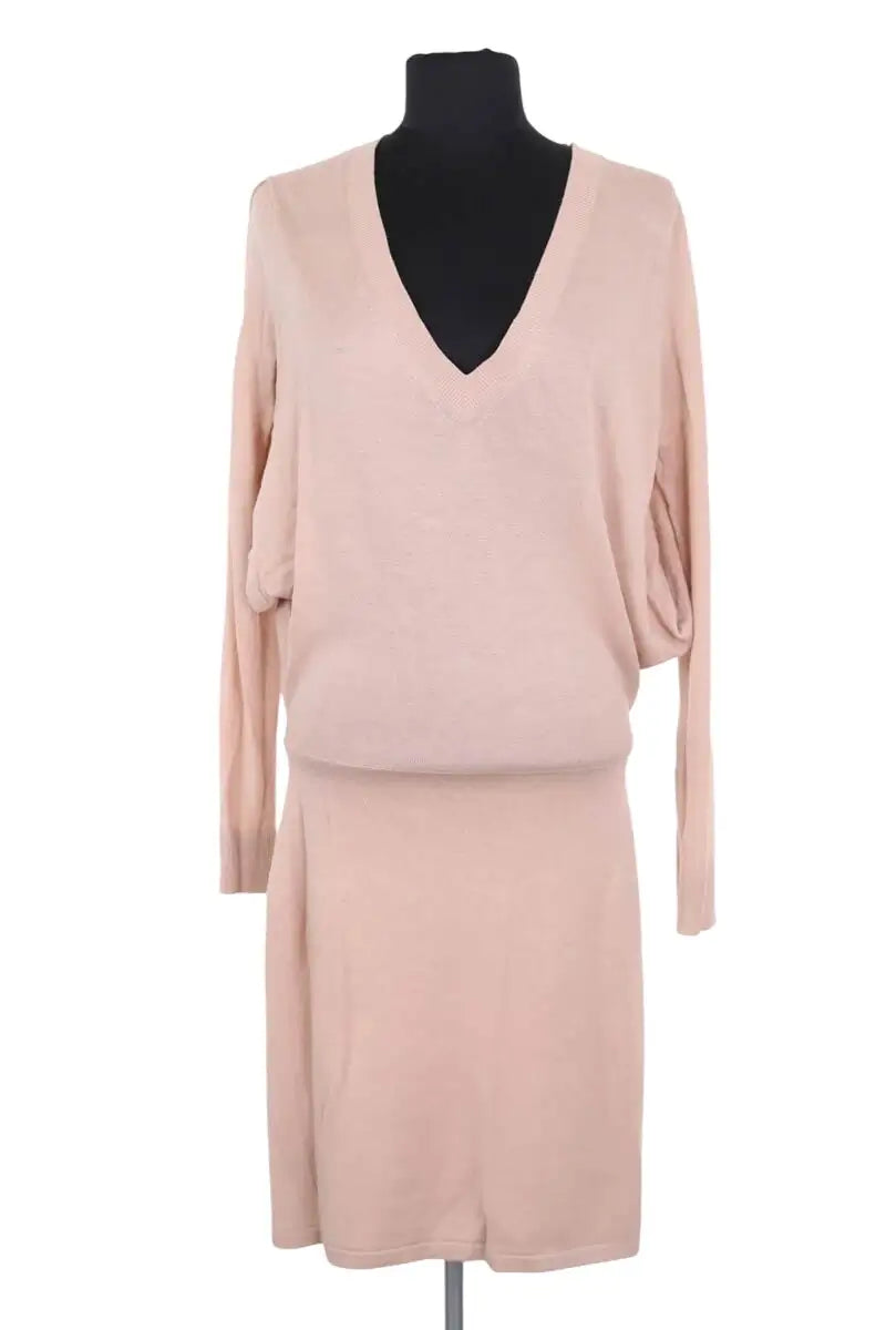Robe Vanessa Bruno Rose en Synthétique, taille S - Seconde Main