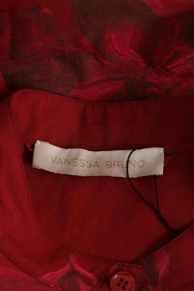 Robe Vanessa Bruno Rouge en Coton