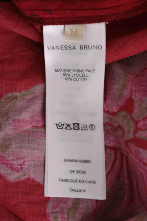 Robe Vanessa Bruno Rouge en Coton