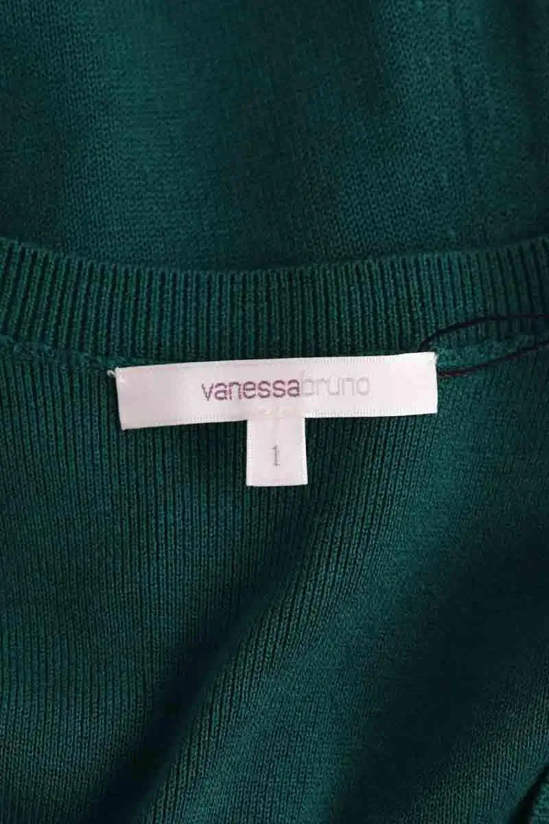 Robe Vanessa Bruno Vert en Coton