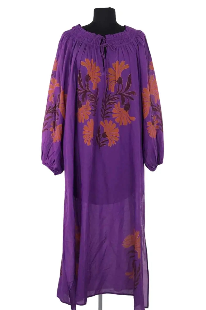 Robe Vanessa Bruno Violet en Coton, taille XS - Seconde Main