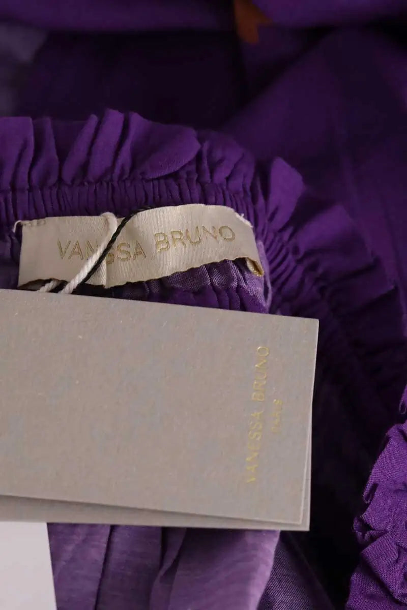 Robe Vanessa Bruno Violet en Coton