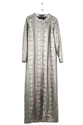 Robe Vanessa Seward Argent en Soie, taille L - Seconde Main