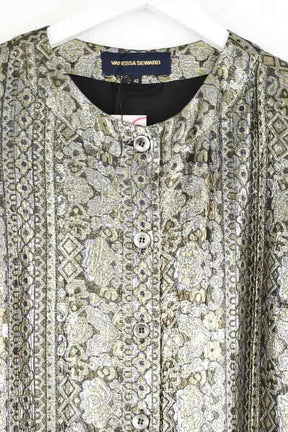 Robe Vanessa Seward Argent en Soie