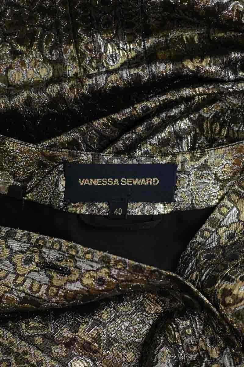 Robe Vanessa Seward Argent en Soie