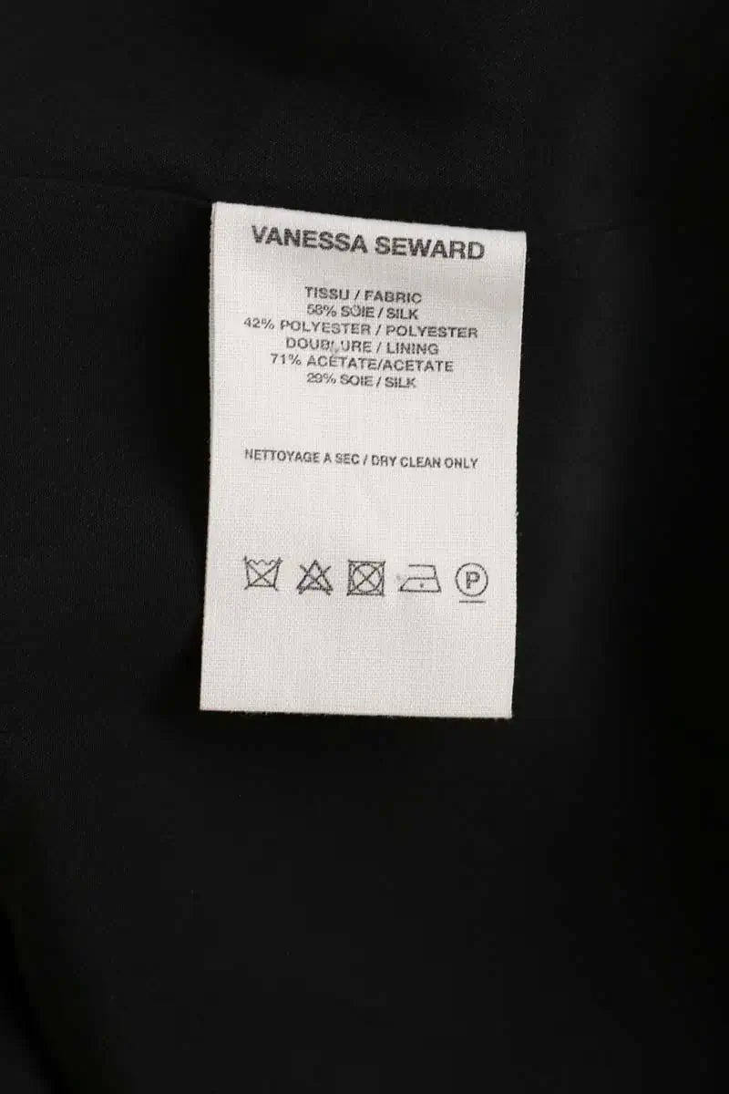 Robe Vanessa Seward Argent en Soie