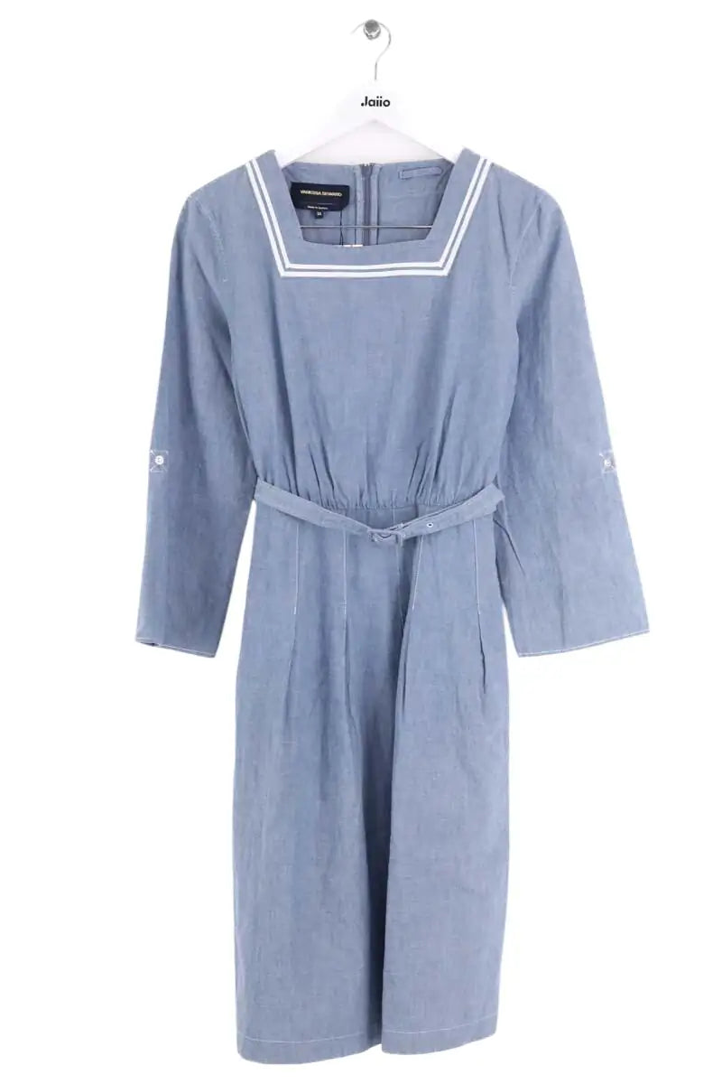 Robe Vanessa Seward Bleu en Coton, taille XS - Seconde Main