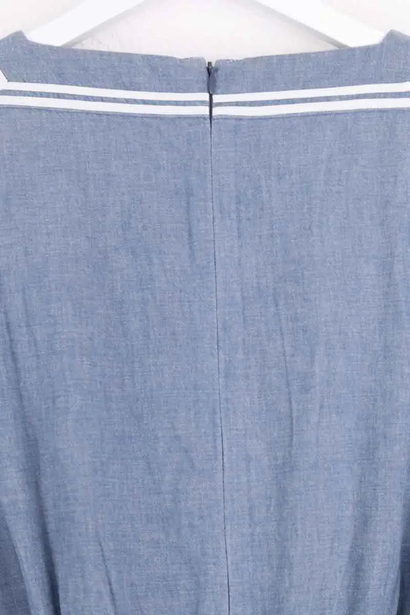 Robe Vanessa Seward Bleu en Coton