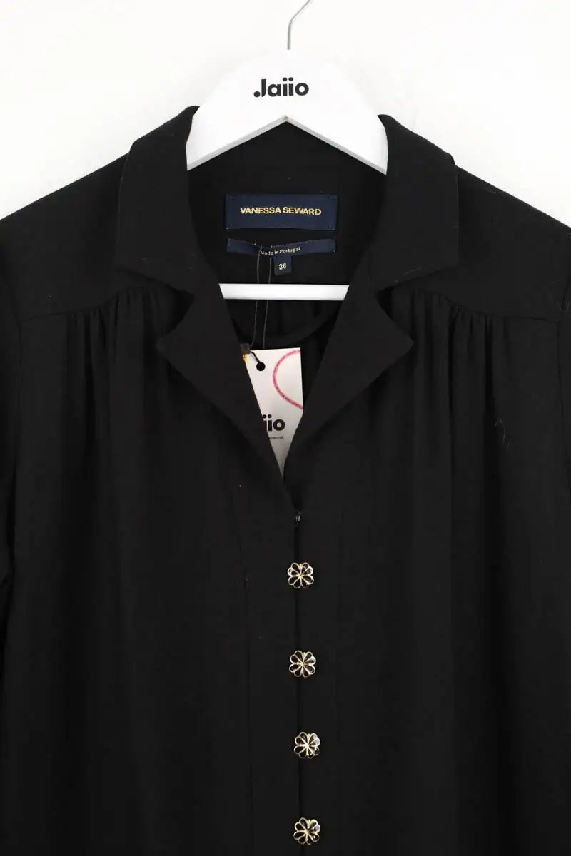 Robe Vanessa Seward Noir en Laine