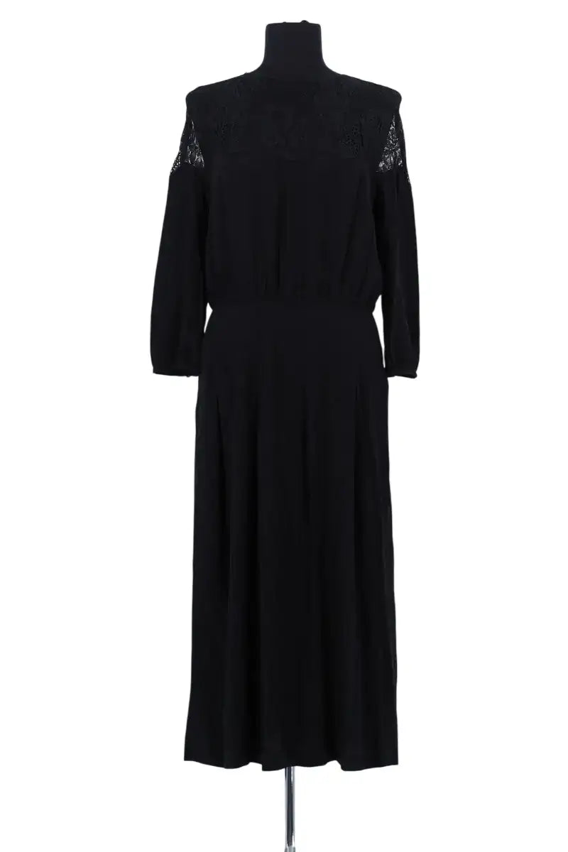 Robe Vanessa Seward Noir en Soie, taille M - Seconde Main