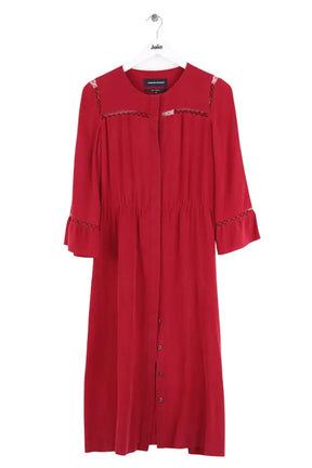 Robe Vanessa Seward Rouge en Soie, taille M - Seconde Main