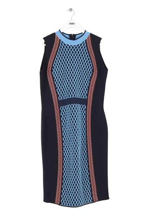 Robe Versace Marine en Laine, taille XXL - Seconde Main