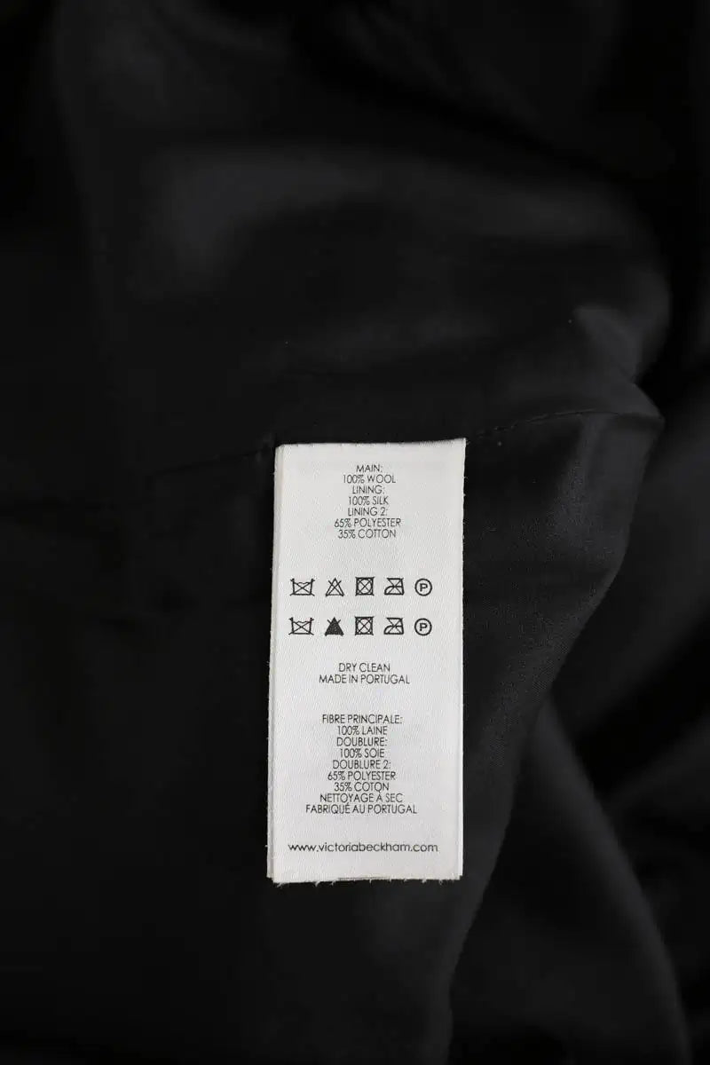 Robe Victoria Beckham Gris en Laine