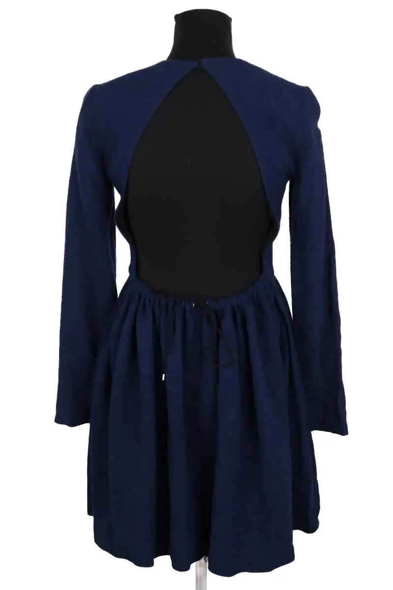 Robe Victoria Beckham Marine en Viscose