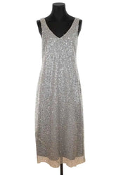 Robe Vince Gris en Polyester, taille XS - Seconde Main