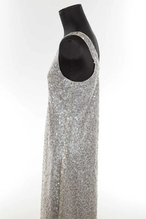 Robe Vince Gris en Polyester