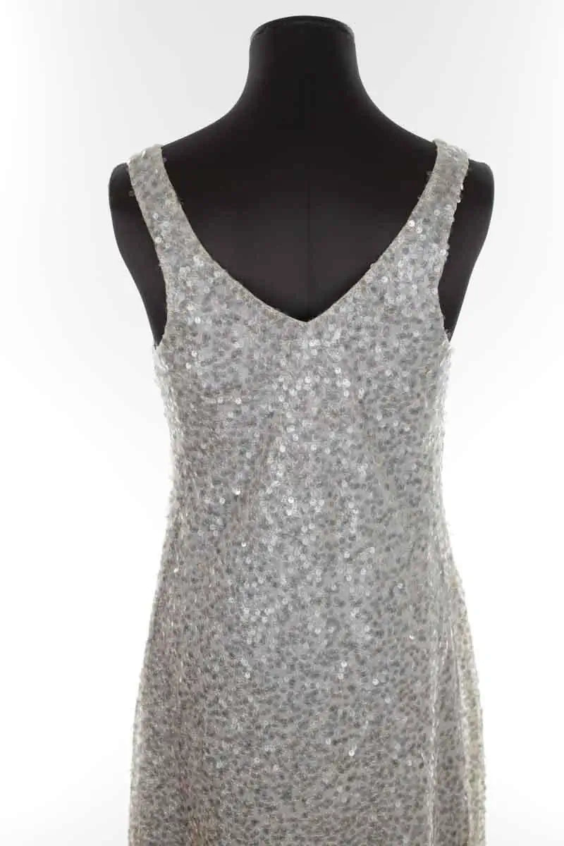 Robe Vince Gris en Polyester