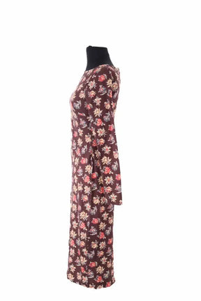 Robe Ysé Marron en Coton