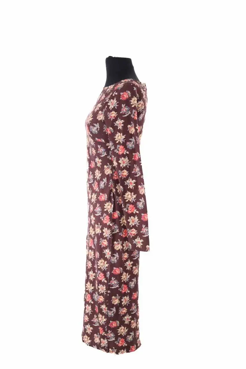 Robe Ysé Marron en Coton