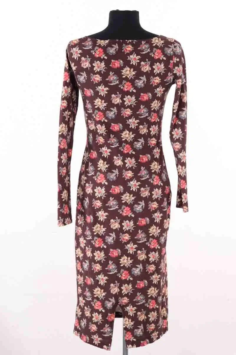 Robe Ysé Marron en Coton