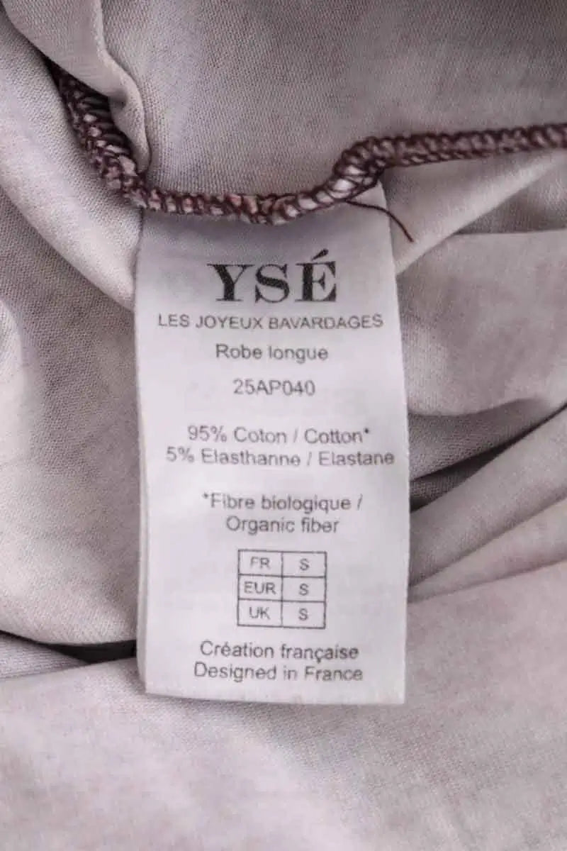 Robe Ysé Marron en Coton