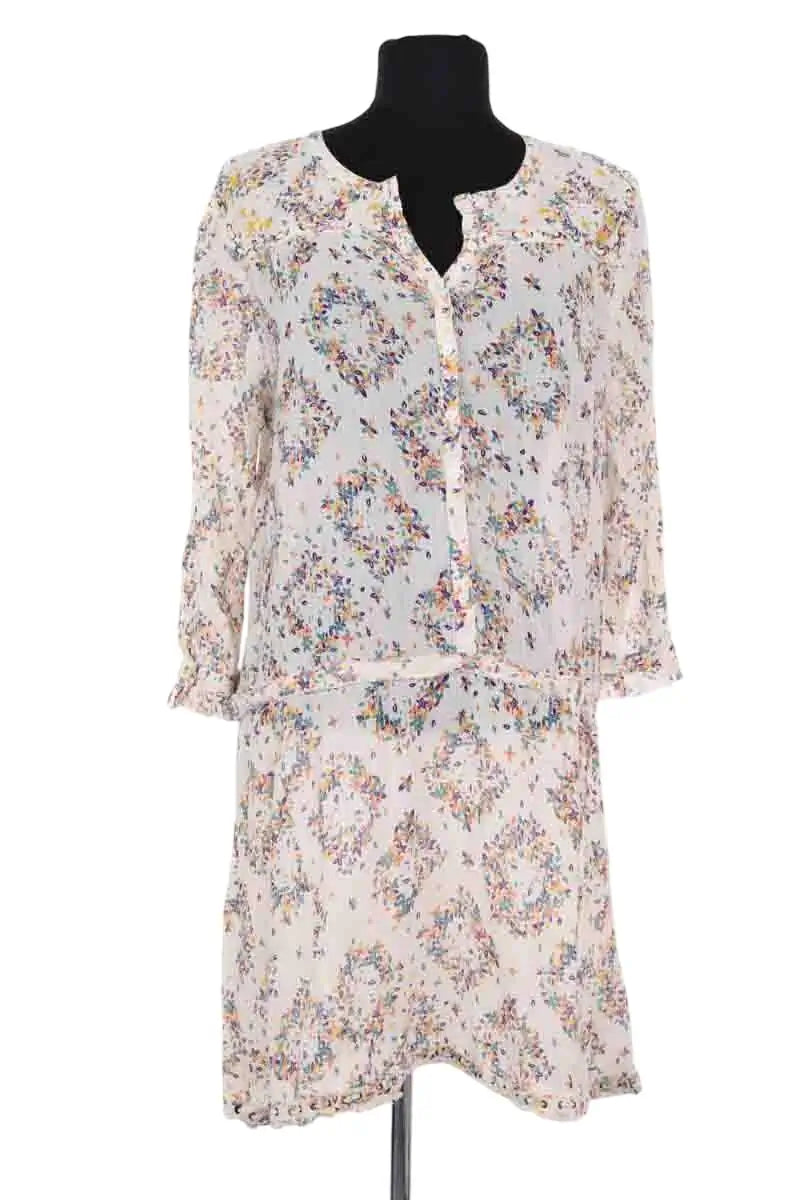 Robe Zadig & Voltaire Beige en Coton, taille S - Seconde Main