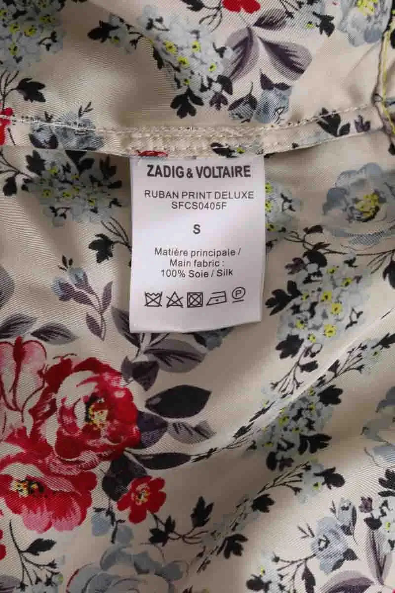 Robe Zadig & Voltaire Beige en Soie