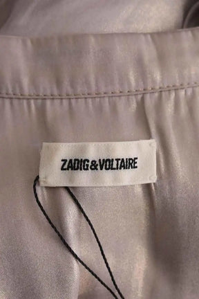 Robe Zadig & Voltaire Beige en Synthétique
