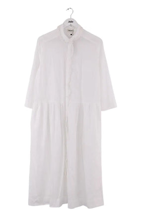 Robe Zadig & Voltaire Blanc en Coton, taille M - Seconde Main