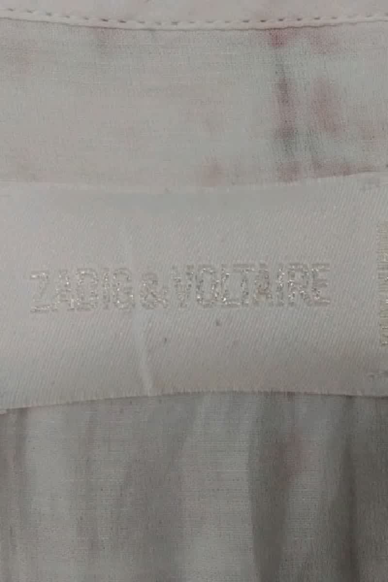 Robe Zadig & Voltaire Blanc en Viscose