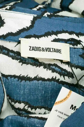 Robe Zadig & Voltaire Bleu en Coton