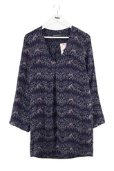 Robe Zadig & Voltaire Bleu en Soie, taille S - Seconde Main