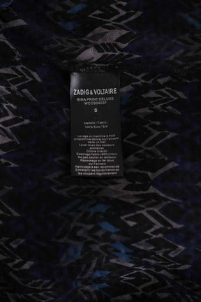 Robe Zadig & Voltaire Bleu en Soie